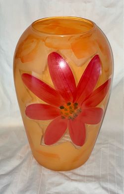 Fifth Avenue 12” Crystal Vase Desert Flower