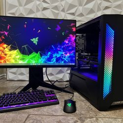 🛑 COMPLETE 240Hz GAMING SETUP — RX 7800XT (Faster than RTX 4070)