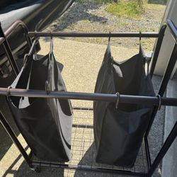 Laundry Cart With Laundry Bags 