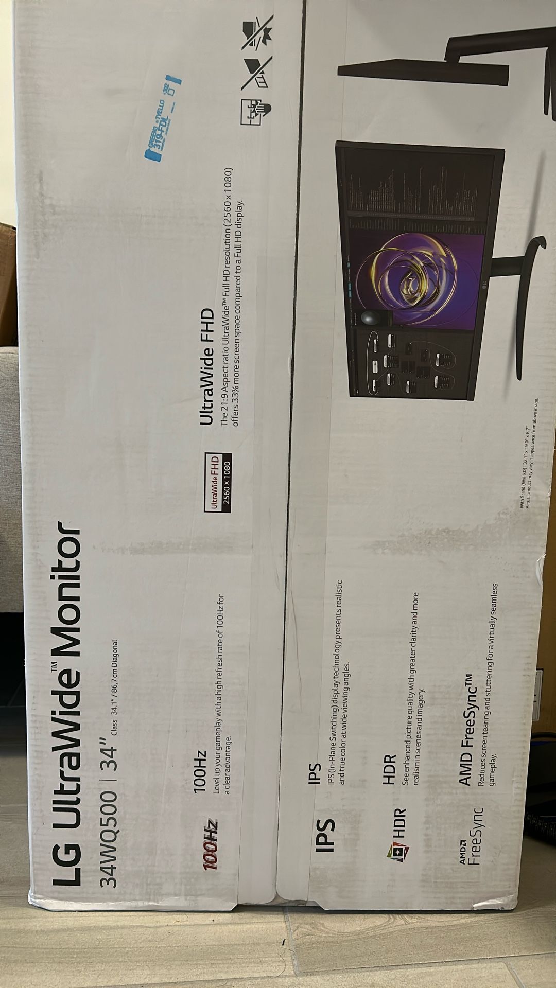 NEW LG Ultrawode Monitor FHD