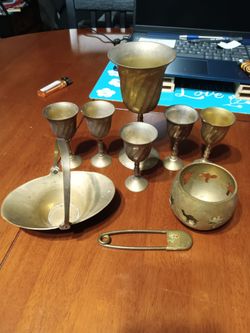 Vintage Brass Lot
