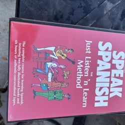 Spanish Learning Books And Tapes