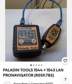 Data And Coax Tester With Toner. $40
