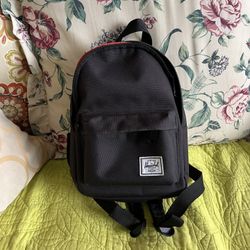 🎒 Herschel Classic Mini Black Backpack – Like New! 🎒 📍Pick up in Bellevue Check out my other listings too!