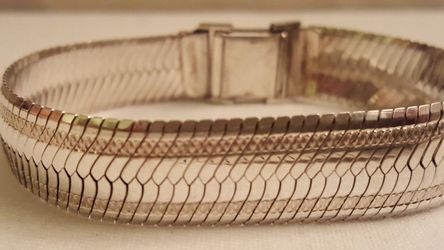Italian silver bracelet, sterling 925