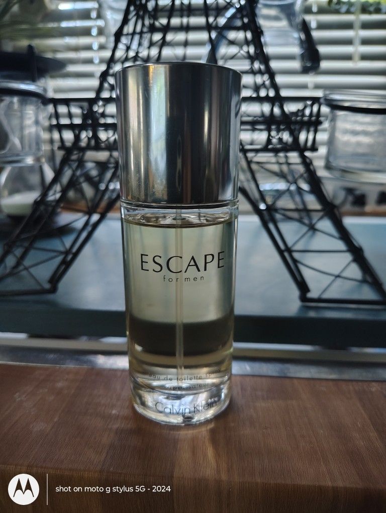 Men's Escape By Calvin Klein 3.3 Fluid Ounces Cologne