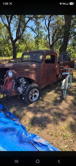 1937 Rat rod project on s10 frame