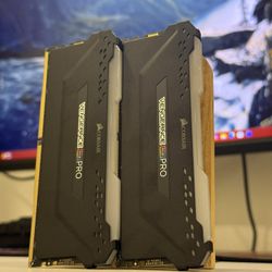 CORSAIR VENGEANCE RGB PRO 32GB (2x16GB) DDR4 3600MHz (NEGOTIABLE)