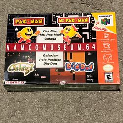 Namco Museum 64 - Nintendo 64 (N64) Brand New Factory Sealed