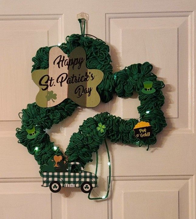 St Patrick's Day Wreath