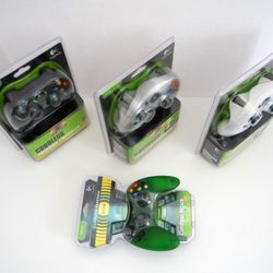 FOUR Logitech Cordless Precision Controllers for XBOX - FACTORY SEALED RARE!!!