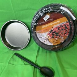 Steel Springform Cake Pan Set