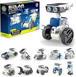Brand New 12-in-1 STEM Projects DIY Building Toy Set Solar Robot Kit for Age 8-12
