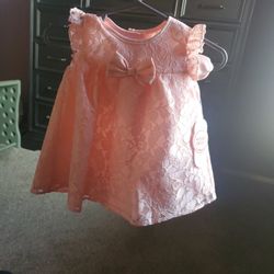 Brand New Easter Dress Pink 0-3 Months