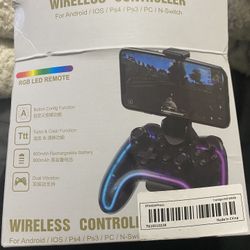 Wireless Light up Controller For Android/IOS/PS3/PC/N-Switch 
