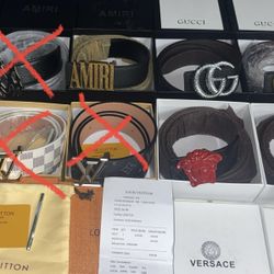 Mens belts 