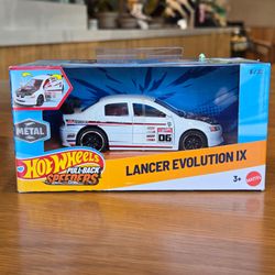 Hot wheels pull back Lancer Evolution IX