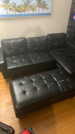 Mueble tipo L con mueble central