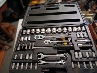 Vintage 57-Piece Stanley  Socket Set
