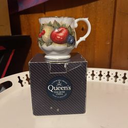 Queens Fruit Cup Bone China