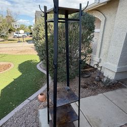 Coat/Hat Rack W/ Shelves