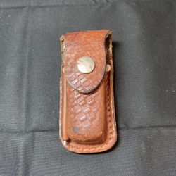 Victorinox Swiss Army Zermatt Leather Belt Sheath Large with Sharpening Steel