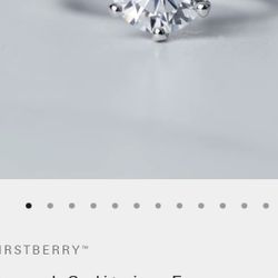 925 Engagement Ring Size6 