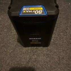 Kobalt 80 Volt 6ah Battery 