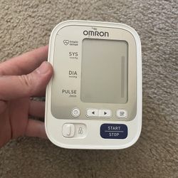 Omron blood pressure monitor