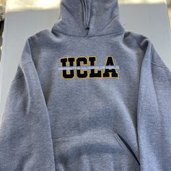 Y2K UCLA Grey Hoodie