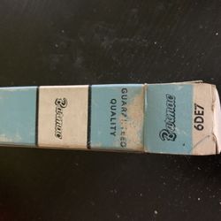 BARMAC 6DE7 Audio Electronic Vintage Radio HAM Vacuum NOS Tubes