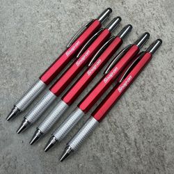 Snap On Tools Set Of 5 Ballpoint Pens 7-in-1 Multi-tool Heavy Duty Snap-On  Happy to answer any questions you may have!  World-wide shipping and deliv