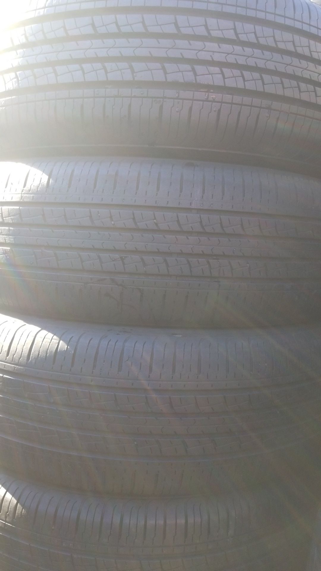 Four good set of tires for sale 225/65/17