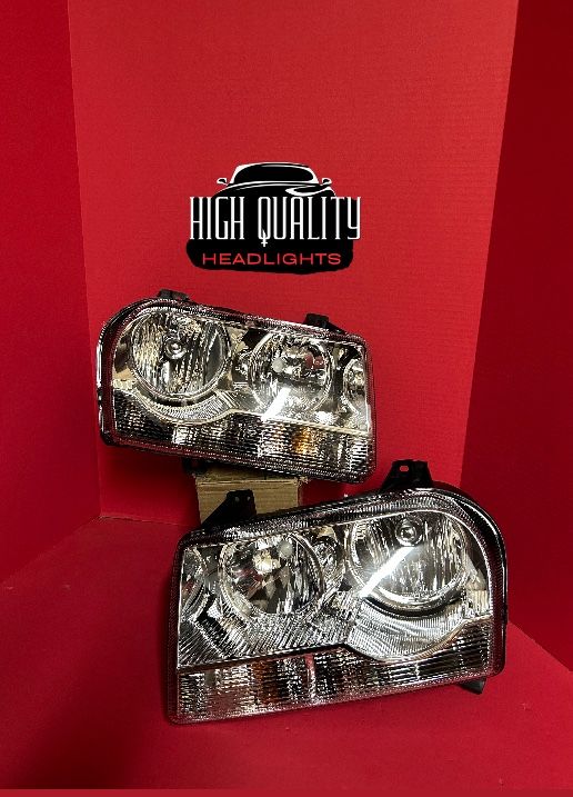 Chrysler 300 2005. 2010 headlights.