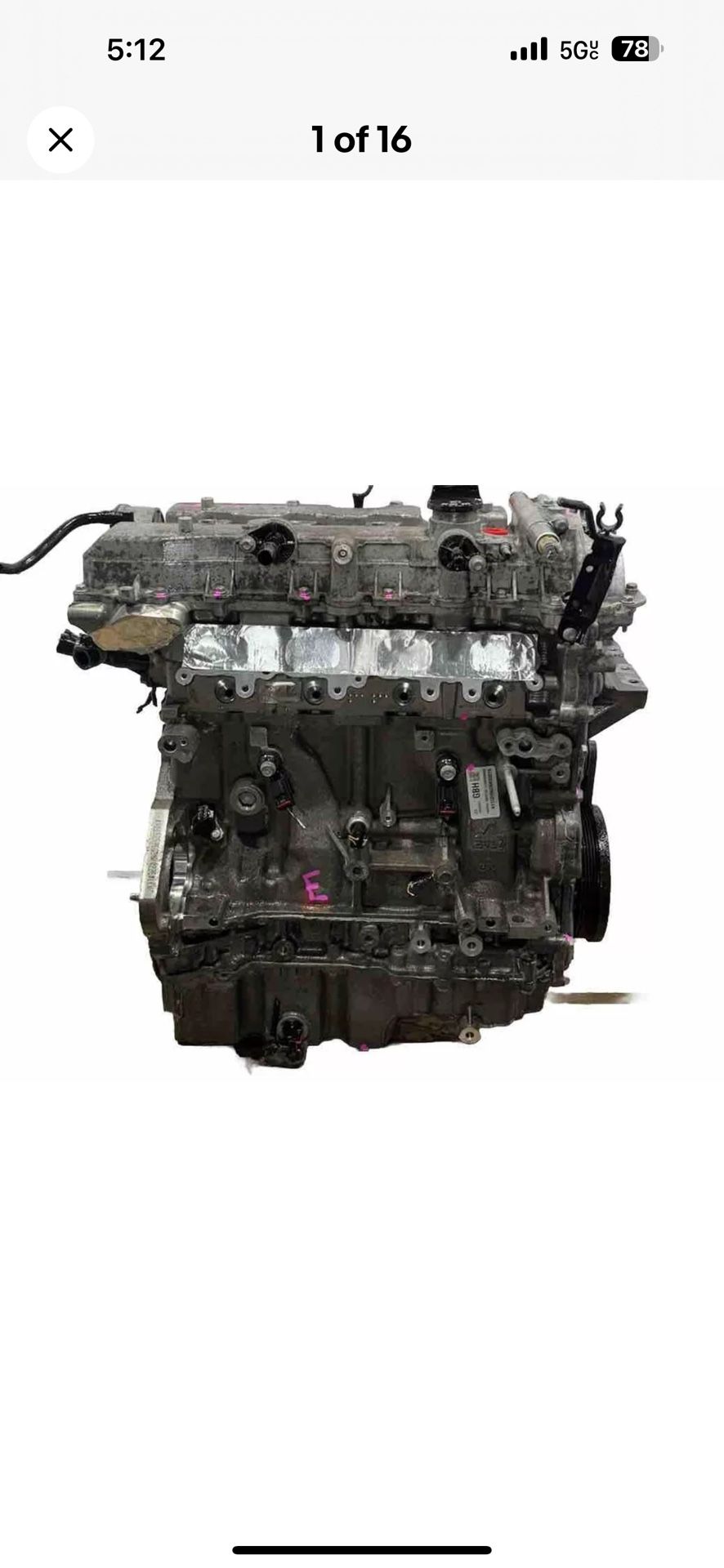 2015 Chevrolet Malibu 2.5L Ecotech Engine ( PART ) WORKING