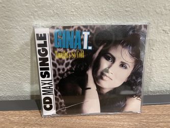 Gina T CD Tonight’s So Cold Single Disc + In My Fantasy 