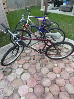 Three mountain bikes 🚲 for $55