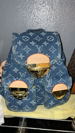 Denim Backpack