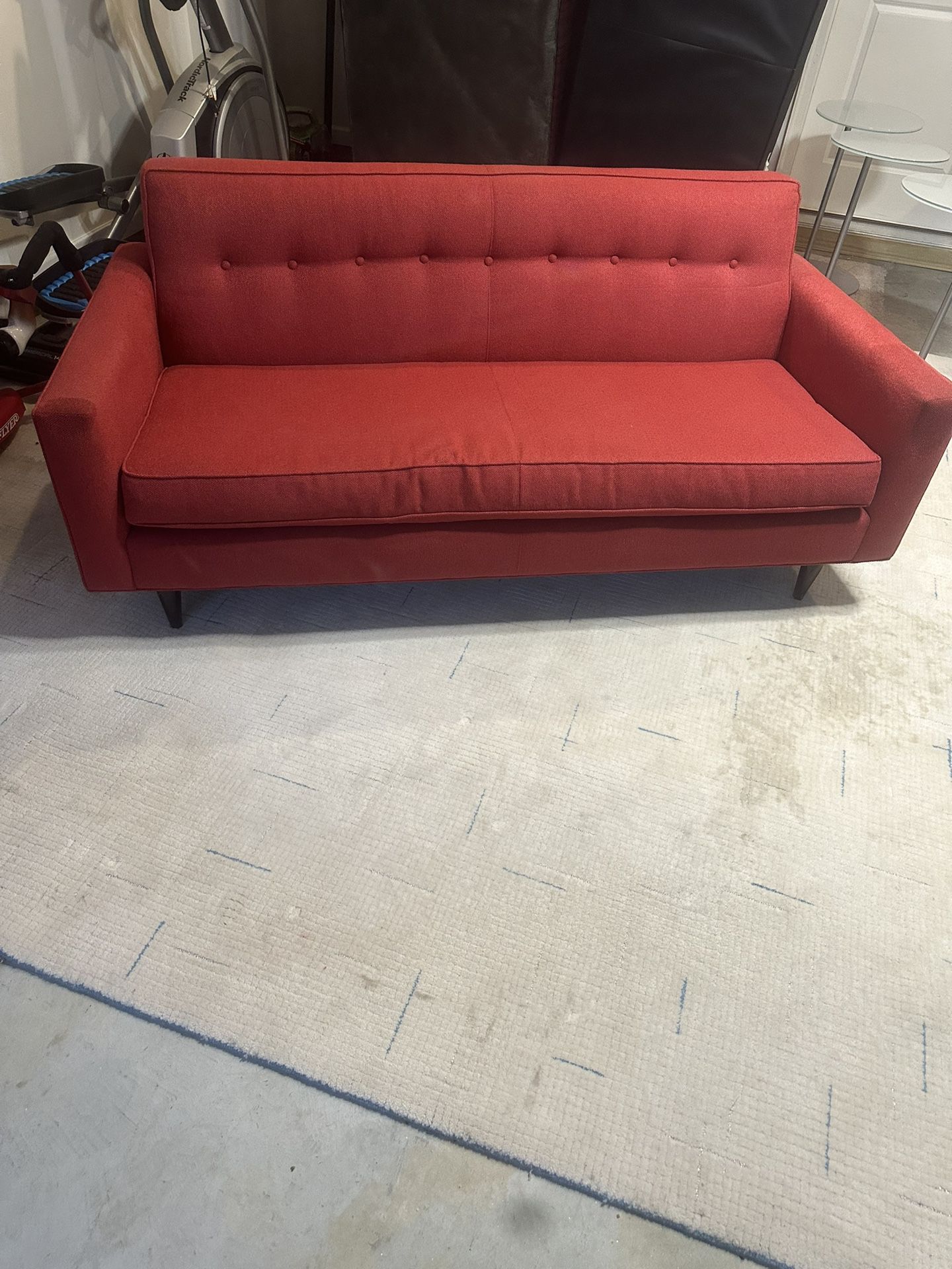 Shenandoah Red Couch