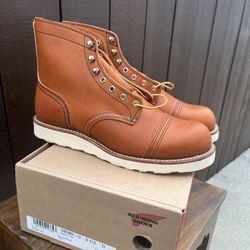 Red Wing 8089 IRON RANGER® TRACTION TRED Oro Legacy SIZES AVAILABLE