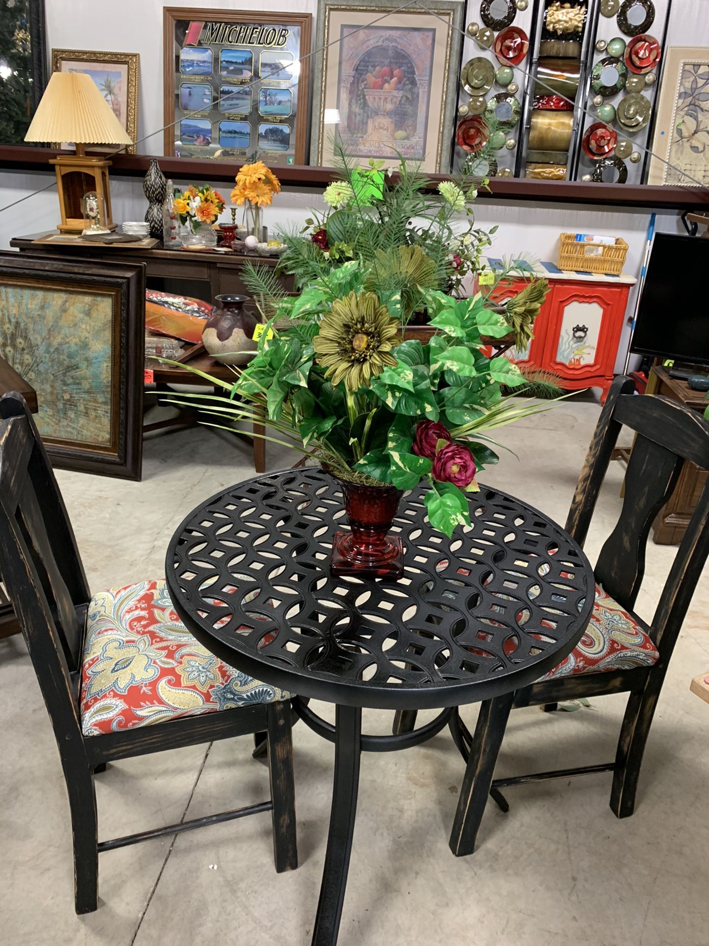 Table And 2 Chairs 