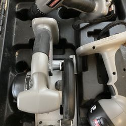 Cordless Drill & Saw Set 