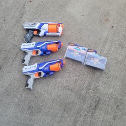 Nerf Elite Disruptor Guns With Extra Darts