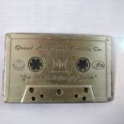 VINTAGE CASSETTE BUCKLE