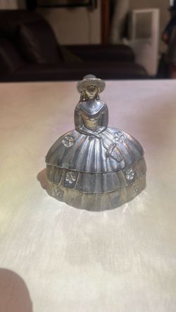 Vintage Brass Lady Bell $20 firm