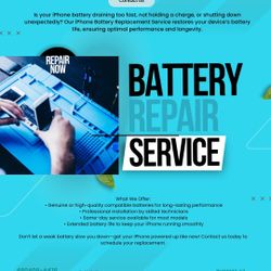 Any iPhone Battery Call Us Today For A Quick Quote ! 