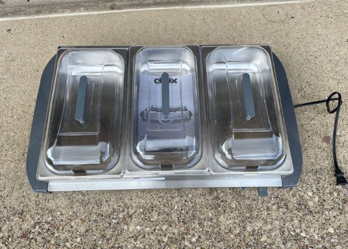 CRUX Artisan Series 3 x Triple Buffet Server