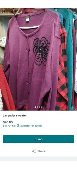 Lavender sweater