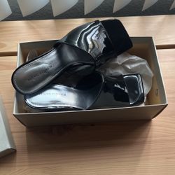 Marc Fisher Patent Wedges 