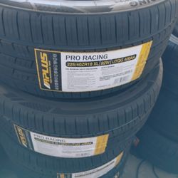 New Set Of Tires 225 40 18 